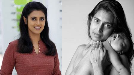 Kasthuri goes topless for breastfeeding campaign!